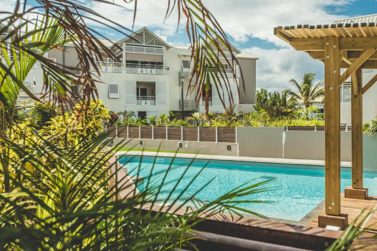شقة Escale Tropicale, Appart Vue Mer A 2 Min Du Lagon سان جيل لي بان المظهر الخارجي الصورة