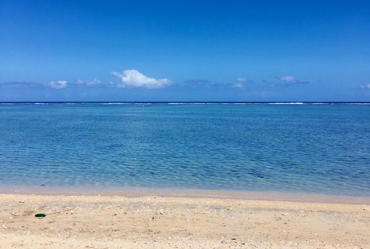 شقة Escale Tropicale, Appart Vue Mer A 2 Min Du Lagon سان جيل لي بان المظهر الخارجي الصورة