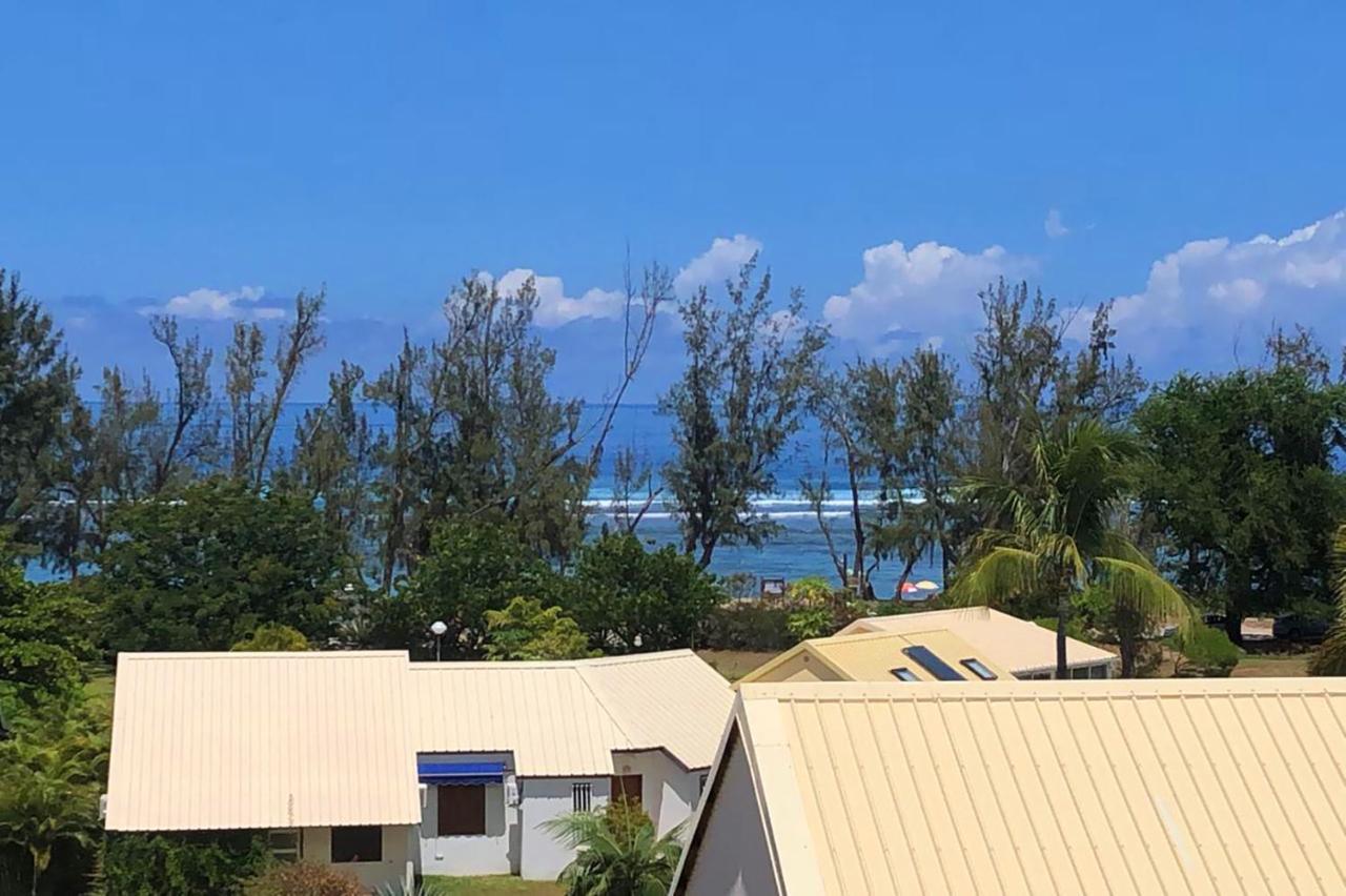 شقة Escale Tropicale, Appart Vue Mer A 2 Min Du Lagon سان جيل لي بان المظهر الخارجي الصورة